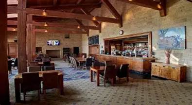 Celtic Manor clubhouse cafe and lounge